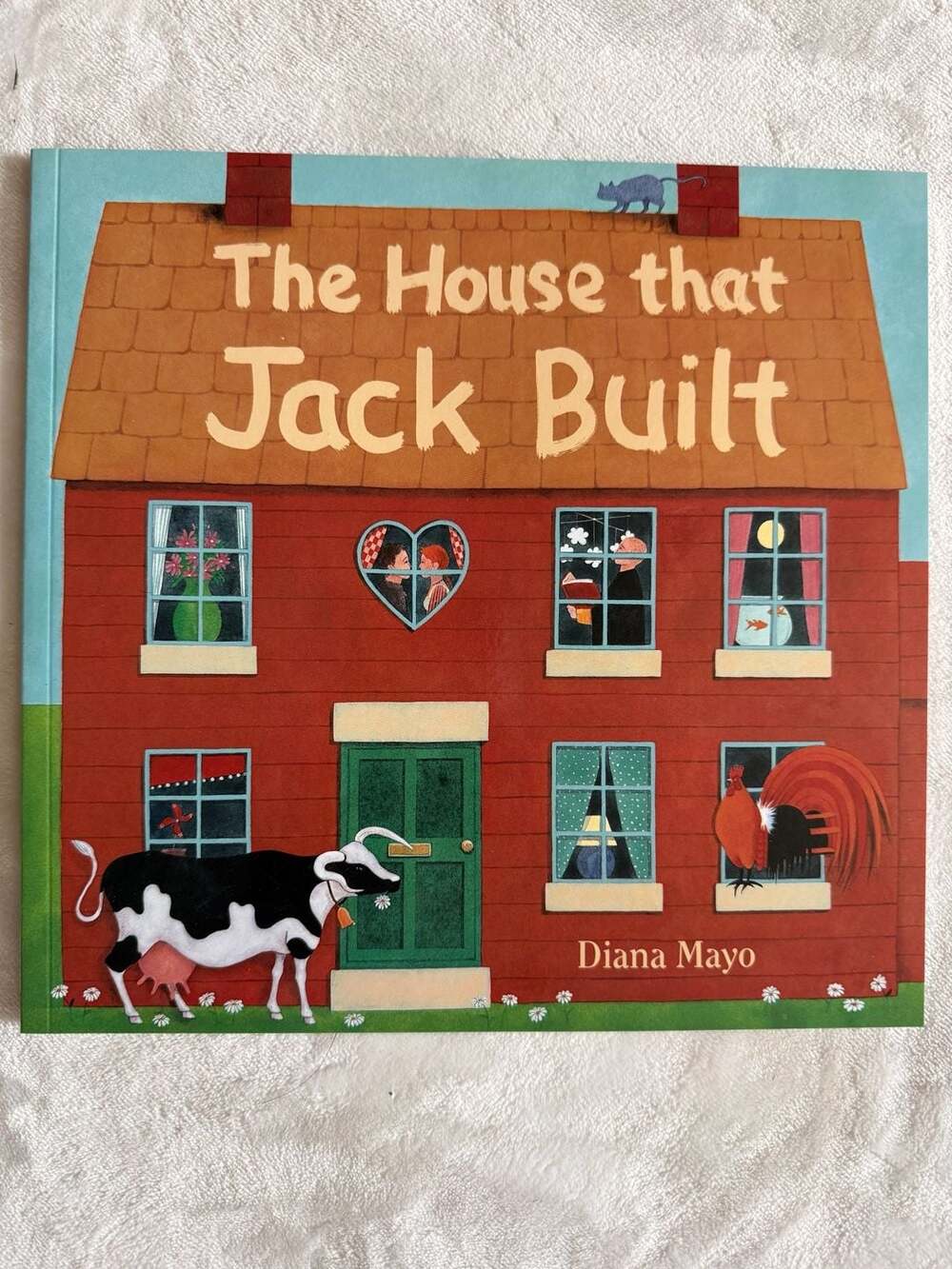 The House That Jack Built illustrated by Diana Mayo (Barefoot Books)